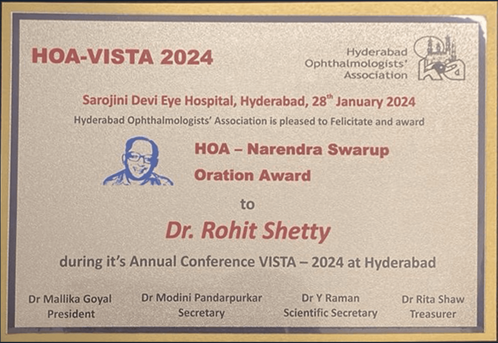Honour Award